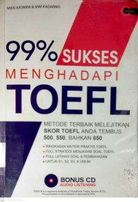 Image of 99% SUKSES MENGHADAPI TOEFL