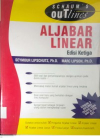 Image of ALJABAR LINEAR (EDISI KETIGA)