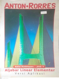 Image of ALJABAR LINEAR ELEMENTER VERSI APLIKASI (EDISI KEDELAPAN, JILID 1)