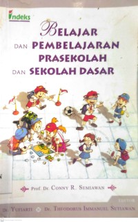 Image of BELAJAR DAN PEMBELAJARAN PRASEKOLAH DAN SEKOLAH DASAR