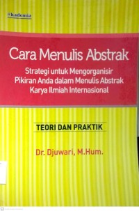 Image of CARA MENULIS ABSTRAK