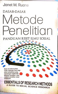 Image of DASAR-DASAR METODE PENELITIAN : PANDUAN RISET ILMU SOSIAL