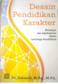 Image of DESAIN PENDIDIKAN KARAKTER