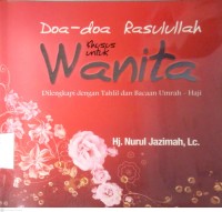 Image of DOA-DOA RASULULLAH KHUSUS UNTUK WANITA