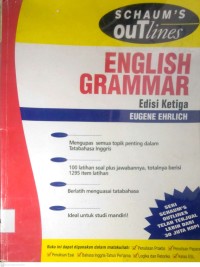 Image of ENGLISH GRAMMAR (EDISI KETIGA)