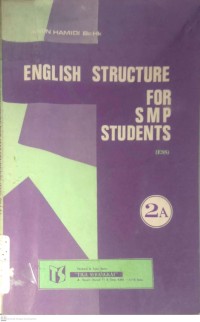 Image of ENGLISH STRUCTURE FOR SMP STUDENTS
