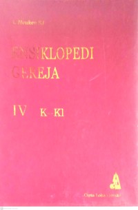 Image of ENSIKLOPEDI GEREJA IV : K-I