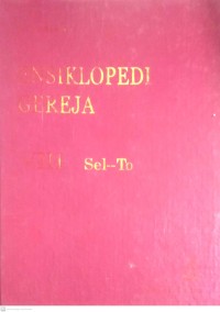 Image of ENSIKLOPEDI GEREJA VIII : SEL - TO