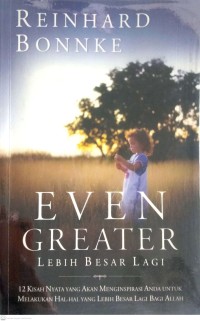 Image of EVEN GREATER 