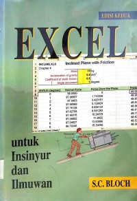Image of EXCEL : UNTUK INSINYUR DAN ILMUWAN