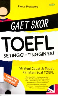 Image of GAET SKOR TOEFL SETINGGI-TINGGINYA!