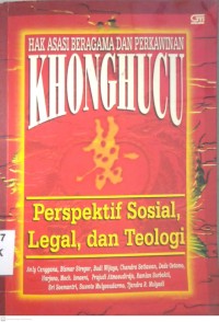 Image of HAK ASASI BERAGAMA DAN PERKAWINAN KHONGHUCU