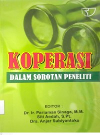 Image of KOPERASI DALAM SOROTAN PENELITI