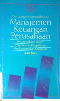 Image of MANAJEMEN KEUANGAN PERUSAHAAN (EDISI BARU)
