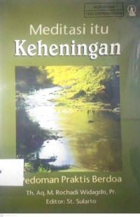 Image of MEDITASI ITU KEHENINGAN