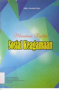Image of MEMAHAMI REALITAS SOSIAL KEAGAMAAN