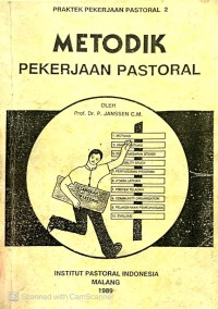Image of METODIK PEKERJAAN PASTORAL : PRAKTEK PEKERJAAN PASTORAL 2