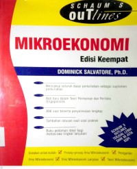 Image of MIKROEKONOMI (EDISI KEEMPAT)
