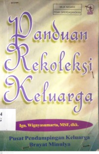Image of PANDUAN REKOLEKSI KELUARGA
