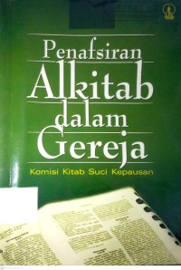 Image of PENAFSIRAN ALKITAB DALAM GEREJA