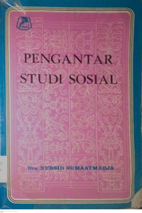 Image of PENGANTAR STUDI SOSIAL