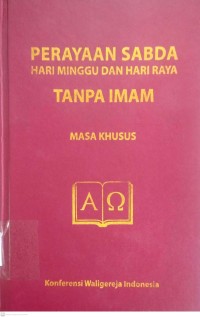 Image of PERAYAAN SABDA HARI MINGGU DAN HARI RAYA TANPA IMAM (MASA KHUSUS)
