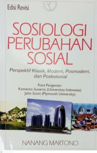 Image of SOSIOLOGI PERUBAHAN SOSIAL (EDISI REVISI)
