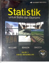 Image of STATISTIK UNTUK BISNIS DAN EKONOMI