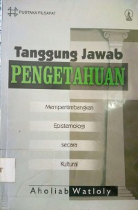 Image of TANGGUNG JAWAB PENGETAHUAN