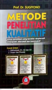 Image of METODE PENELITIAN KUALITATIF (2024)